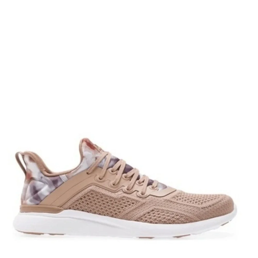 APL TechLoom Tracer Knit Training Tennis Shoe, Tie Dye/Tan, Size 11 NWT